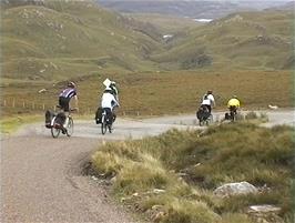 Starting out along the Mad Little Road to Wester Ross, at Druim Bad a' Ghaill, 18.7 miles from Ullapool